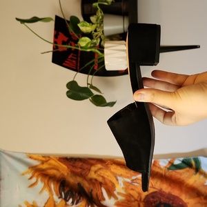 Rampage Black Womens Heels Size 7